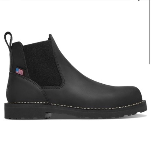 Danner Bull Run Black Chelsea Boots - Men's 9.5